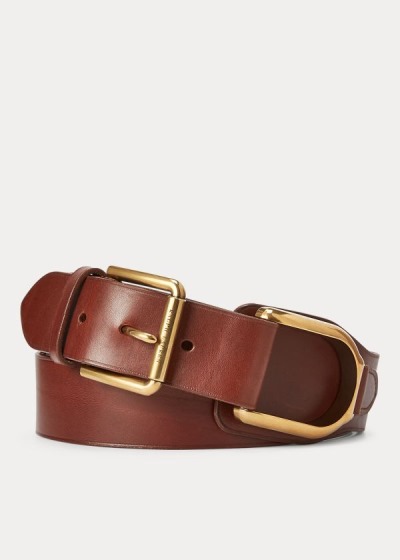 Men's Ralph Lauren Stirrup Leather Belt | 769531QKV